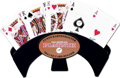 Mbajtëse letrash loje Piatnik Card Holder, mban 13 letra, plastike, shumëngjyrësh