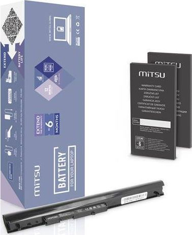 Bateri laptopi Mitsu për HP 240 255 G2, 2200mAh 24Wh, 11.1V, e zezë