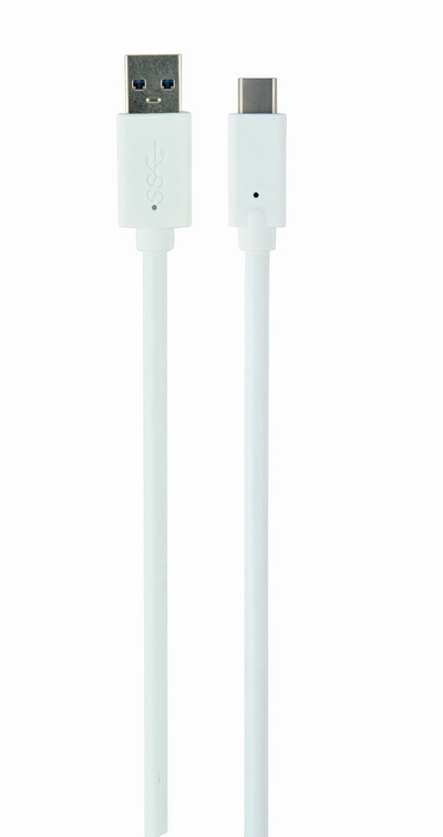 USB кабел Gembird CCP USB3 AMCM 1M, USB A во USB C, 1 m, бел