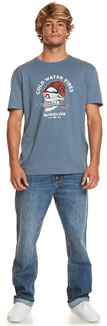 Bluzë për meshkuj Quiksilver, e kaltër