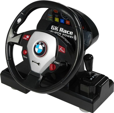 Makinë me telekomandë import leantoys BMW M3 (9723), e bardhë