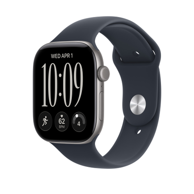 Apple Watch 46mm Navy Blue Sport Band, S/M