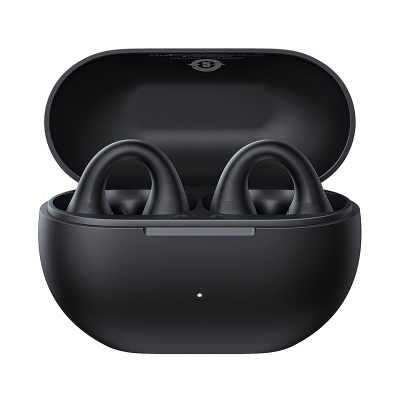 Kufje wireless Baseus Bass 15 Clip, TWS, Bluetooth 5.4, të zeza