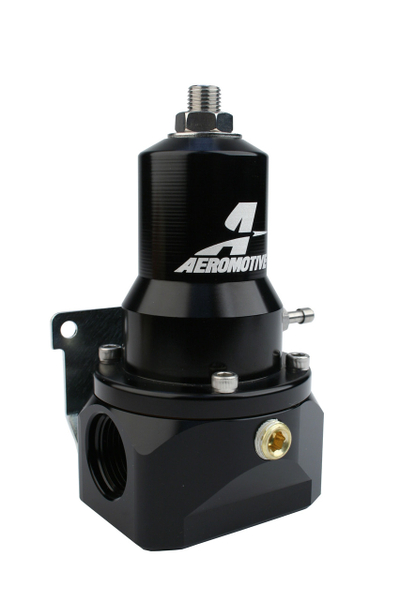 Regullator presioni karburanti Aeromotive Extreme Flow EFI, AN-10, për sisteme garash, i zi