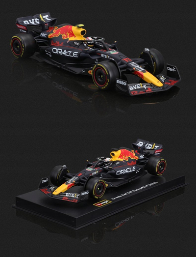Model makine Formula 1 Oracle Red Bull Racing RB18 2022, Sergio Perez nr. 11, shkalla 1:43, e zezë