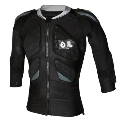 Jelek mbrojtës çiklizmi SixSixOne Recon Advance LS, panel Koroyd, për shpinë dhe shpatulla, i zi