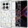 Mbulesë telefoni Mocco 3D Back Case për Samsung Galaxy A13 5G, silikon, dizajn White Flowers, shumëngjyrëshe