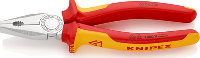 Pincë universale të izoluara Knipex 03 06 200, 200mm, për elektricistë