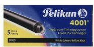 Set karikuesish për stilolaps Pelikan GTP/5, 5 copë, të zinj