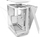 Куќиште за компјутер Nzxt H6 Flow, Midi Tower