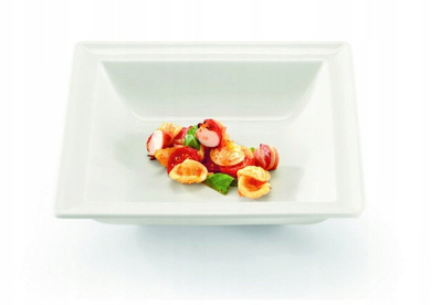 Сад за салата RAK Porcelain CLSB18 Classic Gourmet, 15.2 oz, квадратен, боја слонова коска