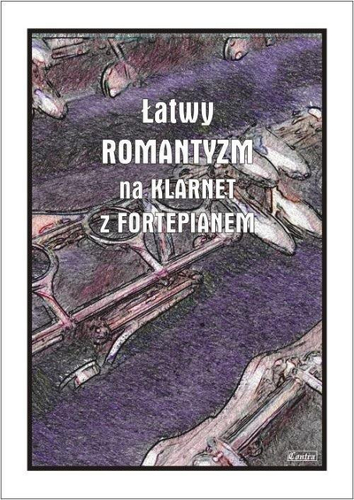 Libër muzike klarinete PWM Easy Romanticism, me piano, gjuhë polake