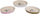 Керамичка чинија за мачки Nobby Pet Ceramic Oval Cat Bowl, овална форма, лесна за чистење, мешани бои