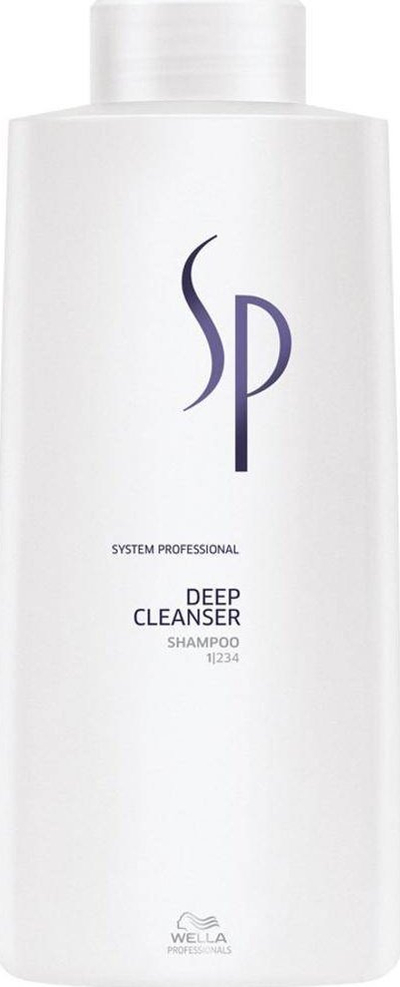 Shampo Wella SP Deep Cleanser, 1000 ml, pastrim i thellë për kokën edhe flokët