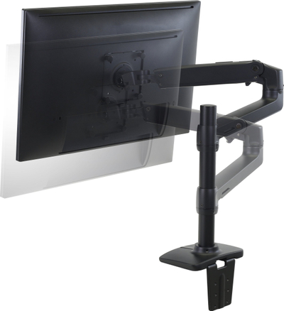 Mbajtëse tavoline për monitor Ergotron LX Desk Monitor Arm 45-537-224, deri 34", ngjyrë argjendtë