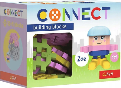 Set ndërtimi Trefl Connect Pocket 35 Goca Zoe, 35 pjesë, shumëngjyrësh