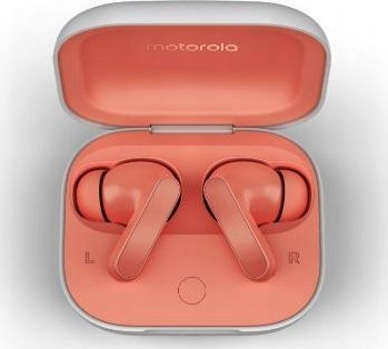 Kufje pa tela Motorola Moto Buds, in-ear, me anulim zhurme, të zeza