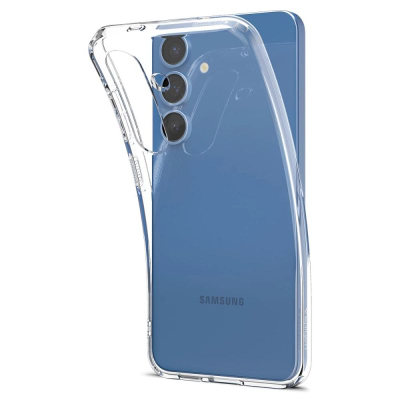 Mbrojtëse telefoni Spigen Liquid Crystal për Samsung Galaxy S25, kapak TPU i butë, transparent