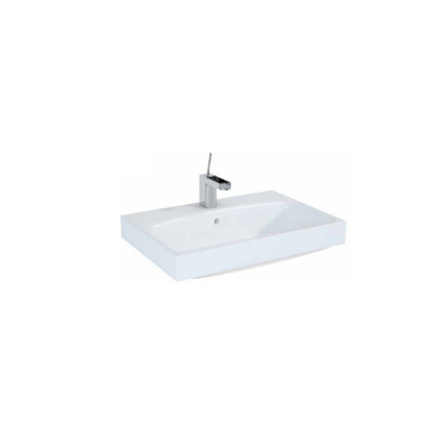 Lavabo mobiljeje Aquaform Madrid, 62.5x44.5x16.5 cm, e bardhë me shkëlqim