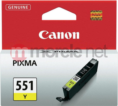 Ngjyrë për printer Canon CLI-551, e verdhë