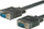 Kabllo VGA ROLINE HD15 ST-ST, 15m, e zezë