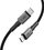 Kabllo USB-C Tech-Protect Ultraboost DNA, PD 100W 5A, 25cm, gri metal