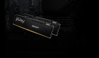 Memorie Kingston Fury Beast, DDR5, 32 GB, 6000 MHz, CL30, KF560C30BBE-32