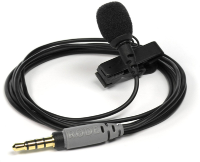 Mикрофон лавалиер RØDE SmartLav Plus, омнидирекционален, со клипса, црн