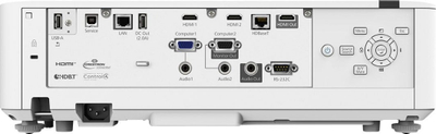 Projektor Epson EB-L530U, WUXGA, 5200 lumens, i bardhë