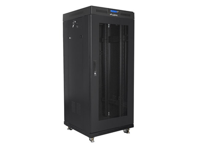 Kabinet RACK Lanberg FF01-6627-23BL, 27U, në këmbë, i zi