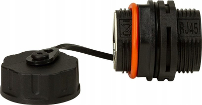 Bashkues rrjeti Techly 363548, RJ45 Cat6a S/FTP, i blinduar