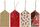 Етикета за подароци Gift Tags With Glitter, сет 8 парчиња, сјај со сјајче, повеќебојни