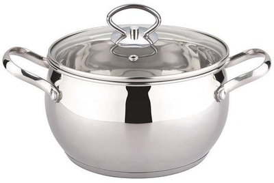 Тигањ во форма на јаболко Domoletti Persian Venetian, 2.7L, 18x11cm, иноксен челик, сребрена боја