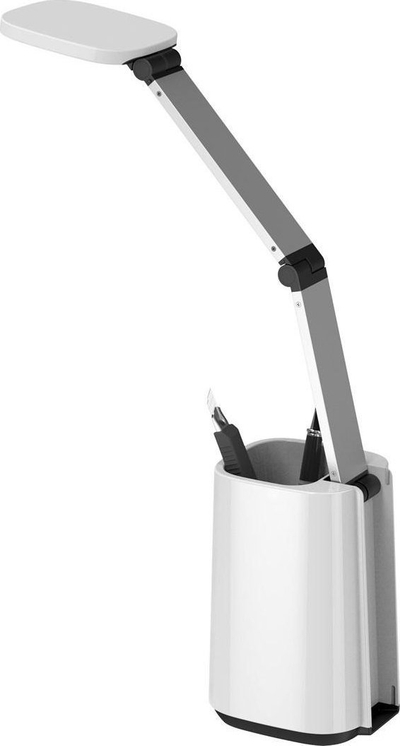 Llambë tavoline Activejet AJE-TECHNIC, LED 7W, port USB, e bardhë