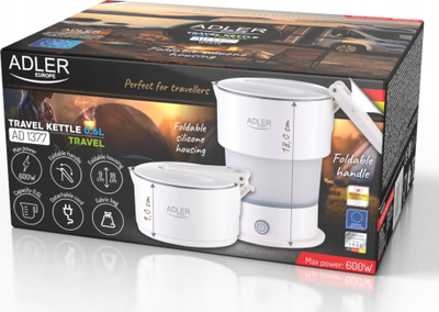 Blender Adler AD 1377, 600W, 0.6L, i bardh