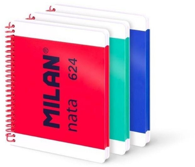 Set fletore MILAN Nata 624, A5, 80 fletë, me katrorë