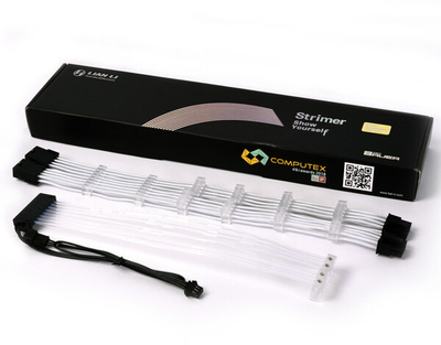 Kabllo energjie LIAN-LI Strimer 8-Pin RGB PCIe VGA 