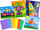 Set mozaik ngjitës ColorDay Beautiful Mosaics ZA2127, 4 kartona, 6 ngjyra, shumëngjyrësh
