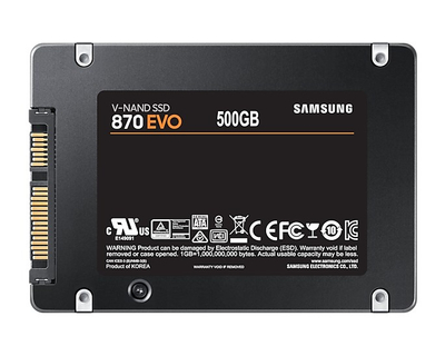 Samsung 870 EVO MZ-77E500BW - SSD - 500 GB - SATA 6Gb/s