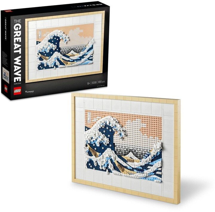 Set LEGO® Art 31208 Hokusai - The Great Wave, 1810 pjesë