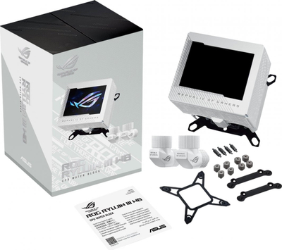 Bllok uji Asus ROG RYUJIN III WB White Edition, 89mm, i bardhë