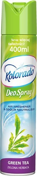 Освежувач на воздух Колорадо Део Спреј Зелени Чај, спреј, 400ml
