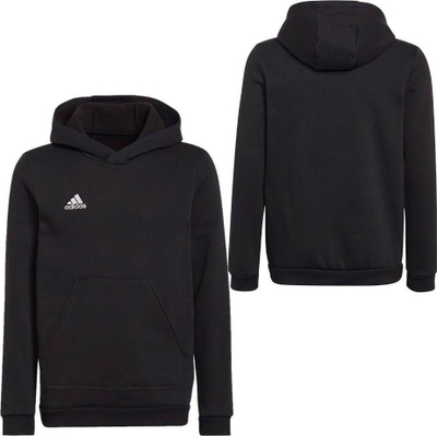Bluzë me kapuç Adidas Entrada 22 Jr H57516, për fëmijë, pambuk poliester, blu