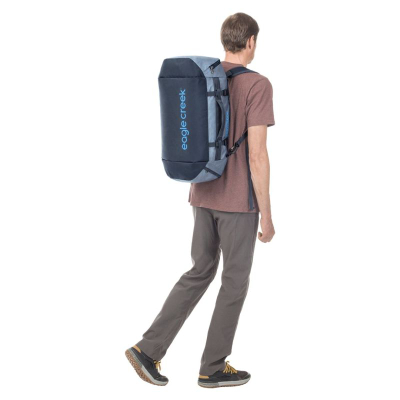 Çantë duffel Eagle Creek Cargo Hauler 40L, shpinore për udhëtime, blu