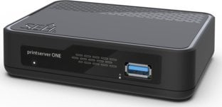 Print server SEH printserver ONE, Gigabit Ethernet, USB 3.2 Gen 1, i bardhë