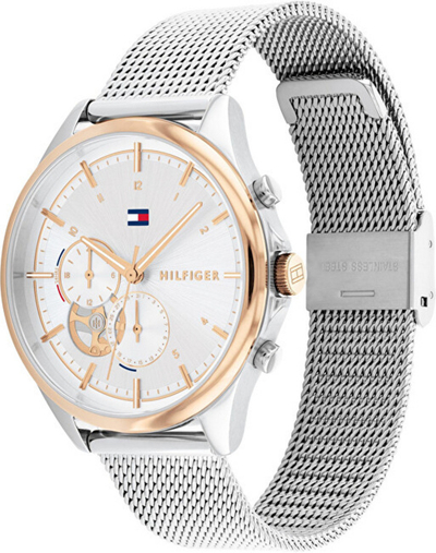 Orë dore Tommy Hilfiger Quinn 1782416, argjendtë/artë