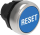 Buton kontrolli LOVATO Electric RESET (LPCB1196), i kaltër