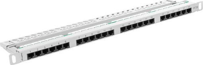 Patch Panel Lanberg, 24x RJ-45, Cat.5e, gri