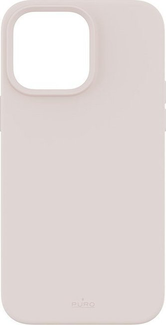 Mbulesë telefoni Puro Icon për iPhone 14 Pro Max, silikon, rozë