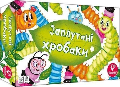 Lojë tavoline Kukuryku Twisted Bugs UA, për familje, në gjuhën ukrainase, shumëngjyrëshe